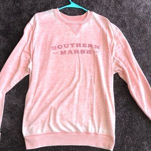 Souther marsh baby pink sweatshirt